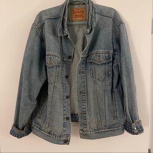 levis vintage denim jacket L